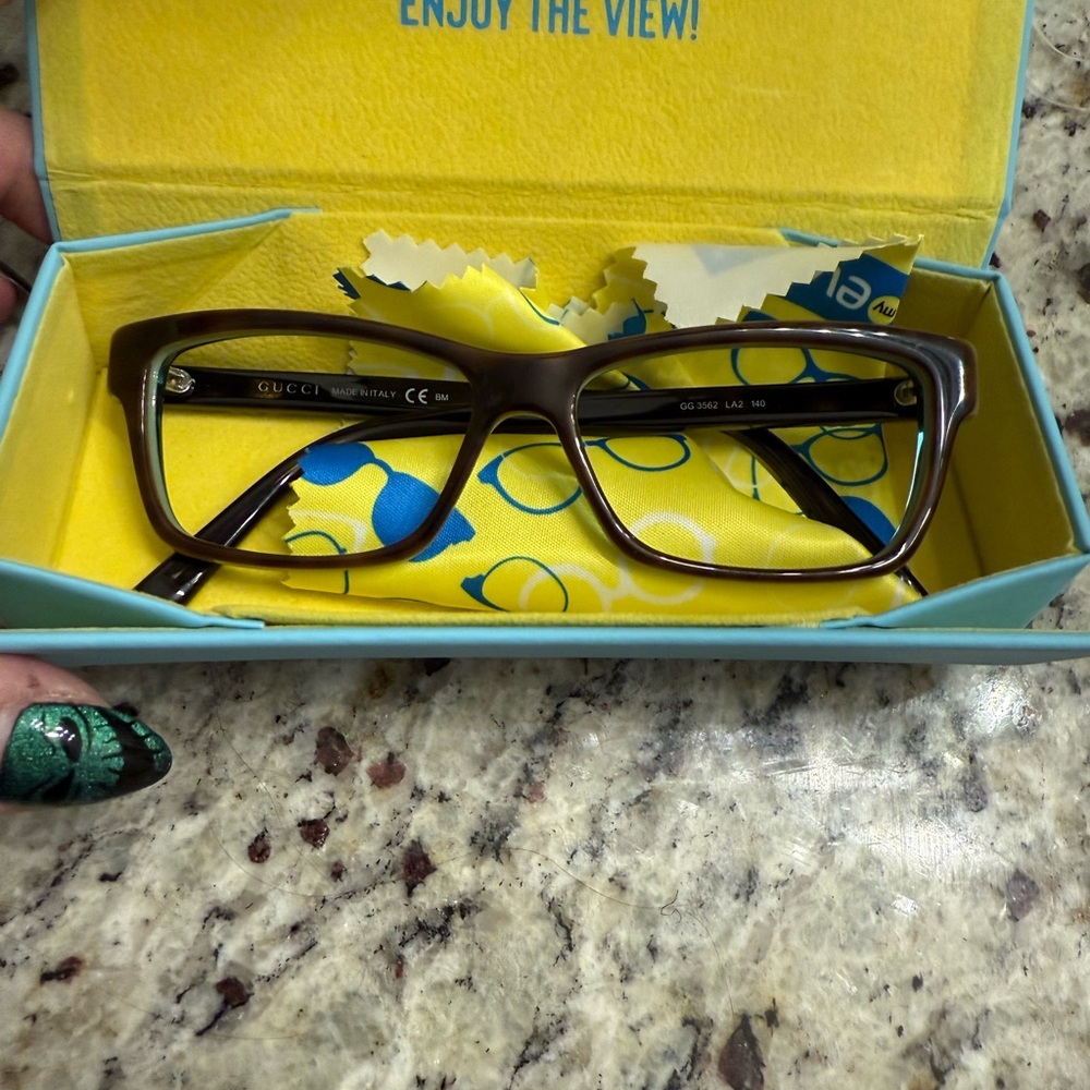 Gucci Chocolate Brown Eyewear